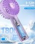 Mini Portable Fan, Small Handheld USB Rechargeable Fan with 3 Speeds, Battery Operated Personal Fan for Travel Office