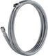 Certified Appliance Accessories Ice Maker Water Line: 7 Feet, PVC Core with Premium Braided Stainless Steel