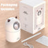 Cute Small Humidifier, 300ML Portable Cool Mist USB Air Humidifier with 7 Color Night Light for Bedroom Office Car