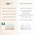 California Design Den Soft 100% Cotton King Size Bed Sheets Set with Deep Pockets, Cooling White Sheets with Sateen