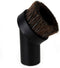 RDEXP Round Dust Brush 25mm, 1.25" Horse Hair Vacuum Attachment Replacement for Sofas and Baseboards