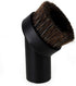 RDEXP Round Dust Brush 25mm, 1.25" Horse Hair Vacuum Attachment Replacement for Sofas and Baseboards