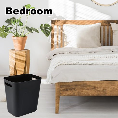 3.5 3 Pack UUJOLY Small Bathroom Trash Can with Trash Bag Wastebasket Garbage Can for Bathrooms, Laundry Room
