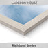 8x10 3 Pack) Langdon House Picture Frames (Almond White, Wood Grain Style, Wall Mount or Table Top, Richland Collection