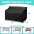 48" 500D 2- 48" 23" 28" Outdoor Garden Bench Cover, Waterproof Seater Patio Loveseat Cover, Outdoor UV Protection