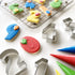 R&M 1-9 Number Cookie Cutters with Cut-Outs, 2.5” 9-Piece Gift Set - Baking Tools