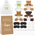 Chicingyou 4 Set Bear Blindfolded Diaper Changing Baby Shower Games with Blindfold