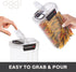 OGGI Easi Grip 57oz Moisture Proof Storage Container, BPA-Free Canister with Flip Open Pouring Lid & Date Reminder