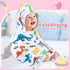 6 Toddler(47 24 Inch,Stylish Oudain Pcs Kids Hooded Towel Kids Bath Towels with Hood Microfiber Baby Pool Beach Towel