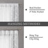 Tollpiz White Leaf Sheer Tier Curtain, 30 x 36 inches, Set of 2 Panels, Embroidered Voile Kitchen Bathroom Treatment