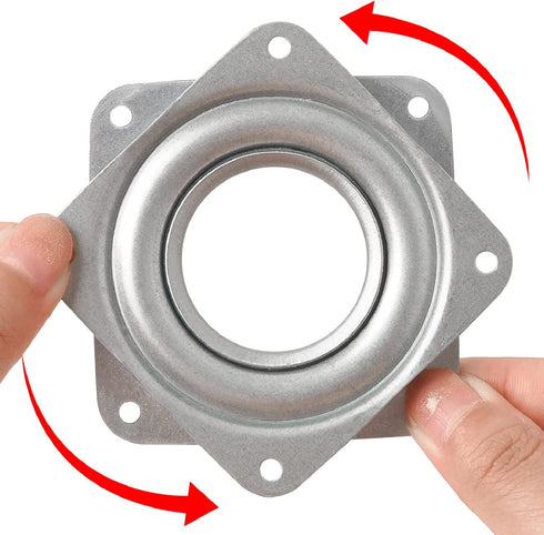 3" Lazy Susan Turntable, 200 LBS Steel Ball Bearing Rotating Tray, Strong Sturdy Table Cabinet Low Profile