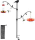 yosager Deck Pole Bird Feeding Station Kit, Multi Hook Bird Feeder Hanging Kit with Adjustable Branches