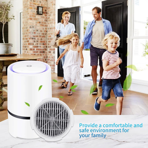 KEEPOW HEPA Filter Replacement for Frida Baby Air Purifier 3 in 1, RIGOGLIOSO Air Purifier GL2103, JINPUS GL-2103, 2