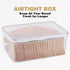 Tiawudi 2 Pack Countertop, 11.6 11L Large Bread Box for Kitchen Airtight Bread Storage Container for Homemade Bread