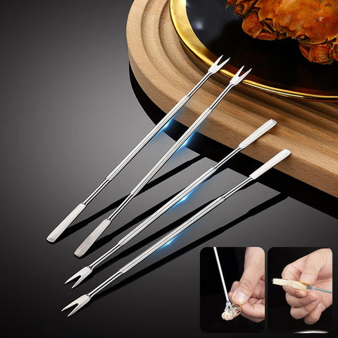 27-piece Set, 8 8 8 2 Set Crab Crackers and Tools, Seafood Tools Includes Crab Leg Crackers, Lobster Shellers, Crab Leg