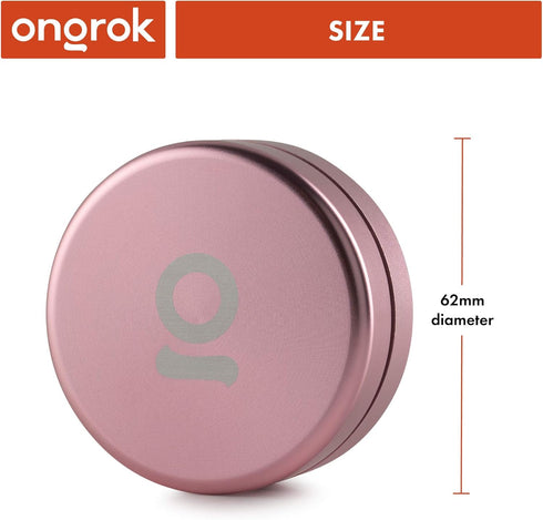 ONGROK Storage Puck, Pink, Perfect Size Case to Store in Your Pocket, Airtight, Preserves Moisture Profile, Smell and