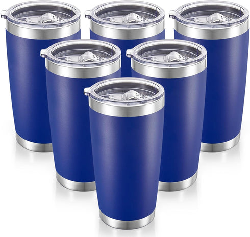 20 oz Tumblers Bulk Stainless Steel Tumbler with Lid Double Wall Vacuum