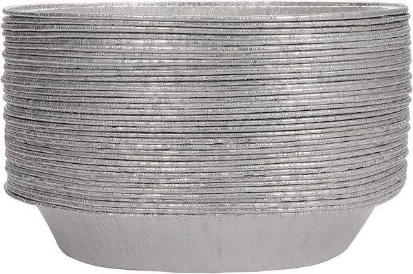 Disposable Aluminum Foil Pie Tins: 9" Pie Pans (10pack), Heavy-duty Baking Tin Plates, Standard Size