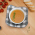 Microwave Bowl Cozy Holders for Hot Food, Set of 4 Heat Proof Hot Pads for Bouillon Cups