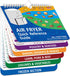 TZARROT Air Fryer Magnetic Cheat Sheet Set: Over 200 Foods Cooking Guide Flip Chart