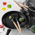 Kitchen Utensils Set, 5 Pcs Non-Stick Silicone Cooking Utensils with Wooden Handle, Heat Resistant Gadgets