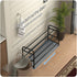3-Tier 9.4" Closet, 17.3"-31.5" Expandable Shoe Rack, Ultra-Slim Metal Shoe Shelf for Entryway & Adjustable Length