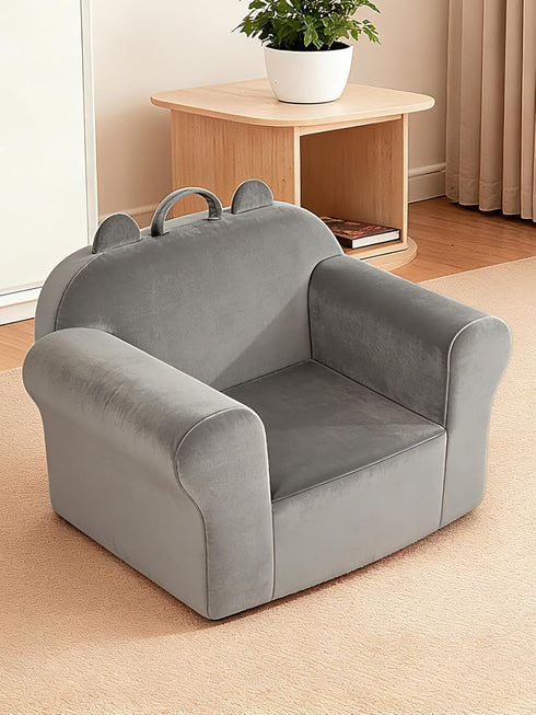 Cozy Kids Sofa Chair with Removable Washable Cover Kids Couch Toddler Chair Toddler Bed Crystal Velvet Furniture