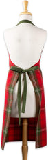DII Unisex Kitchen Christmas Apron for Women & Men, Adjustable Ties and Large Front Pockets for Cooking