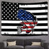 F-FUN SOUL Bass Fishing Tapestry, Large 80x60in Soft Flannel Wall Hanging for Living Room Bedroom Decor GTZYFS1306