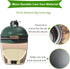 KAMaster Cast Iron Ash Can with Handle for Medium Big GreenEggs,Charcoal Ash Pot Green Egg Accessories Must