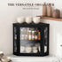 Countertops, Extra Large Corner Bread Box - Bamboo Bread Box for Kitchen Large Capacity Kitchen Bread Storage
