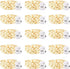15 Pack 7Ft 20 DomeStar Fairy Lights Battery Operated, LED Waterproof String Lights Wire Firefly Starry Moon Light
