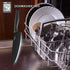 Marco Almond Kitchen Knife Set, KYA38 12-Piece Stainless Steel Cooking Knives Set with Covers