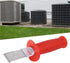 Air Conditioner Condenser Fin Cleaner Comb, Stainless Steel Manual Tool for Refrigerator Coil Cleaning.