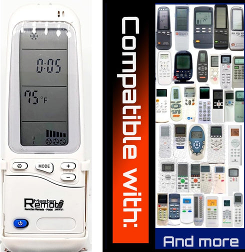 Master Universal Air Conditioner Remote for Airwell
