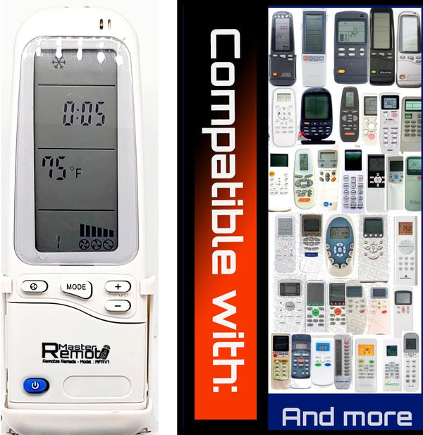 Master Universal Air Conditioner Remote for Airwell