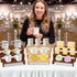 Feiyonec 2 Sets, 6 Counter, 9.4in, 10.6in, 11.8in PCS Total, Wood Risers Display Stand, Cupcake Dessert Cake Stand