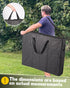 6 Folding Table Storage Bag, Fit for ft Folding Table,Waterproof Heavy Duty Large Portable Carry Bag for Folding