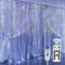 HOME LIGHTING Window Curtain String Lights, 300 LED Fairy Copper Light with Remote, USB Powered Waterproof for
