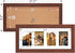 8x20 4 4X6 Picture Frame Display opening Picture Frame Collage,Multi Photo Frame with Mat,Plexiglass,Wall or Tabletop