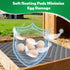 12" 12", 3 Pack Chicken Nesting Pads for Chicken Coop, Washable Laying Pads for Nesting Box, Reusable Hen Nesting Box