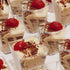 300 Pack 5oz Funtery Mini Dessert Cups with Spoons, Reusable Clear Plastic Yogurt Parfait & Appetizer Shooter Cups