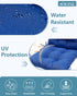 NAVINE Adirondack Chair Cushion& Head Resting Pillow, High Back Patio Cushions with Ties and Non-Slip Bottom