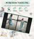 Photo Album for 4x6 Photos, Linen Cover Slide-in Book Holds 100 Photos with 50 Black Pages (Turquoise)