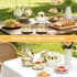 Set, Set 20 Set, Sets Sets Deco,1000ML Porcelain Tea Large Ceramic Tea for Adults with Metal Holder, Pcs European Tea