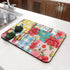 Kuyig Home 23inx15in,Coffee Countertops,Absorbent Fun Coffee Mat Bar Mat for Hide Stain Anti-Slip Coffee Bar