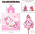 Swimming MOKANI Kids Hooded Poncho Towels, Soft & Absorbent Microfiber Beach Towel, Pool Changing Robe Bathrobe Bath