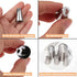 6 pcs Flower Piping Tips, Large Rose Petal Pastry Tips, Chrysanthemum Nozzles, Cupcake Decorating Tool for Tulip Baking