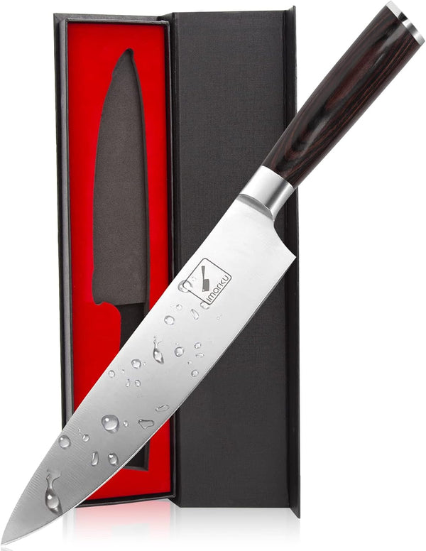 imarku Chef Knife - 8 Inch Sharp Kitchen Knife, HC Steel Japanese Paring Knife, Birthday Gifts for Women/Men, Premium