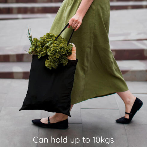 Eco Right Canvas Reusable Cotton Tote Bag for Women, Ideal for School, Grocery, Shopping, Beach & Gifts